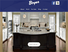 Tablet Screenshot of boyerbuilding.com